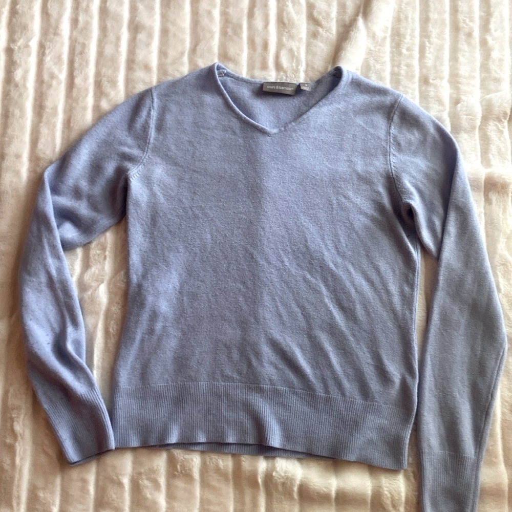 Sky blue soft sweater